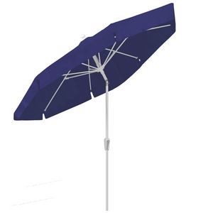 US Made 9' Commercial 8 Panel Patio (Drape) Umbrella w/Auto Tilt, Aluminum Pole, and Fiberglass Ribs