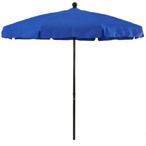 US Made 9' Commercial 8 Panel Patio (Drape) Umbrella w/HD Aluminum Pole, HD Fiberglass Canopy Ribs