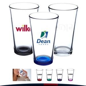 16 oz. Colored Bottom Water Glasses