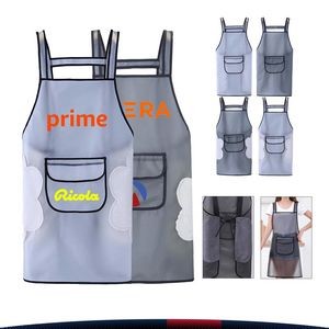 Clear Waterproof Apron (Without hand towel)