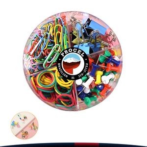 Rainbow Clips & Pins & Rubber Bands Set