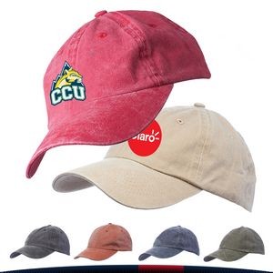 Washed Cotton Unconstructed Cap