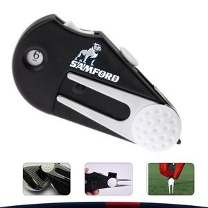5 in 1 Golf Multi-Tool Ball Marker Tool