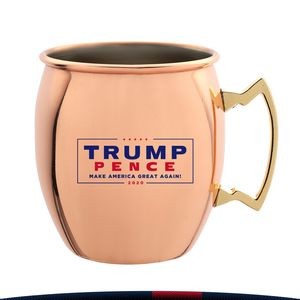 16 Oz. Copper Coated Stainless Steel Mug