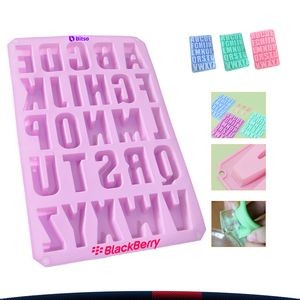 Silicone Capital Letters Ice Tray