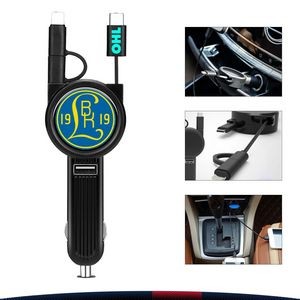 Mike Retractable Car Charger