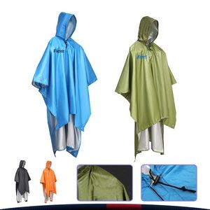 3in1 Raincoat Mat Tent
