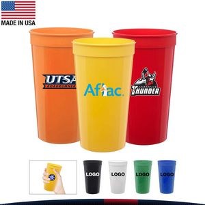 32 oz. Murte Plastic Stadium Cups