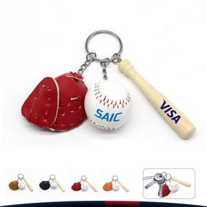 Baseball Key Chain
