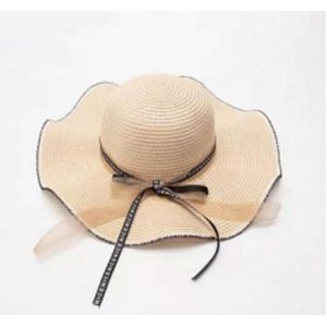 Female summer beach straw hat Korean