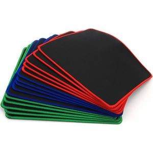 Non-Slip Rubber Base Mouse Pad with Stitched Edge