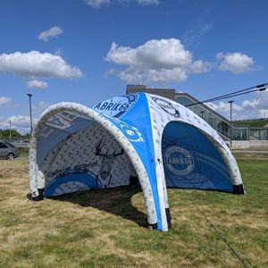 Inflatable Tent 10 ft awning 1-sided printing
