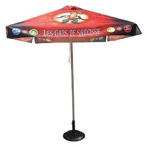 Parasol - 9 ft - With Valance - (fabric and frame)