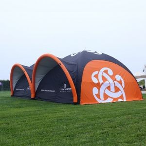Inflatable tent 20 ft awning 1-sided printing