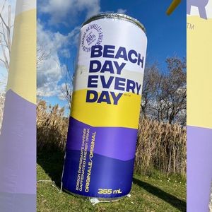 Inflatable Cans - Blower with cap - 8' x 3'2'' dia
