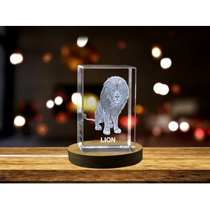 Majestic Lion Crystal Carvings | Exquisite Gems Etched with Kings of the Jungle