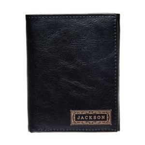 Trifold Wallet - Front Only - Black