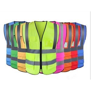 working high Reflective Safety Vest with pocket