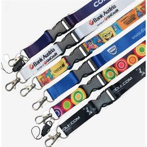 Lanyards with Metal Clasp custom logo and size