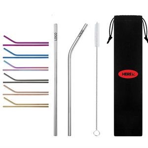 Stainless Steel Straw Set Rush Service