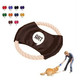 Pet Rope Tug & Flyer Toy