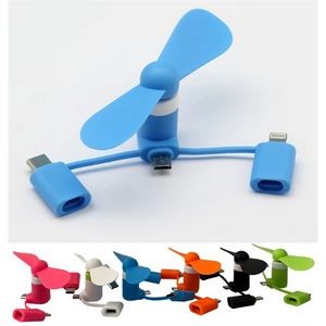 Micro USB 3-in-1 Cellphone Fans