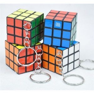 Puzzle cube keychain
