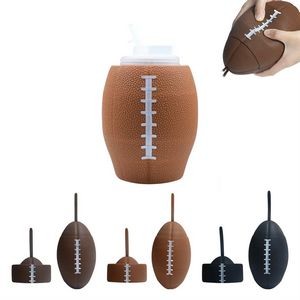 25Oz Creative Rugby Outdoor Telescopic Water Bottle