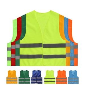 Reflective Safety Vest with custom logo