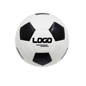 Regulation Size Black & White Soccer Ball