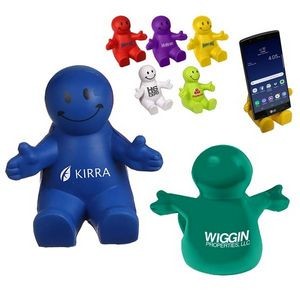 Squeezable Smile Phone Holder Stress reliever
