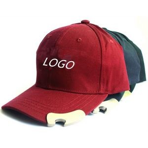 baseball cap Hat with Bottle Opener