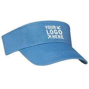 Cotton Twill Visor sun-visor baseball cap