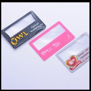 PVC Credit Card Magnifier