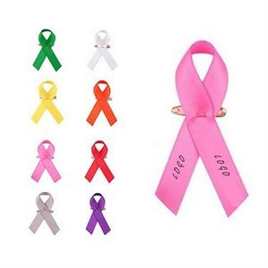 Breast Cancer Awareness Ribbon w/Pin