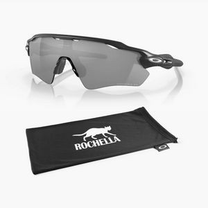 Oakley Radar EV Path Polar Unisex Sunglasses Po, Matte Black, Prizm Black, Size 38