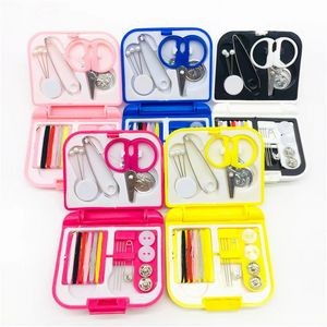 Portable Plastic Storage Household Travel Sewing Kit