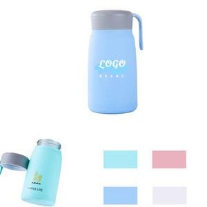Glass Insulated Cute Water Bottle
