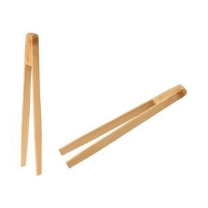 Bamboo Clip Kitchen Tongs