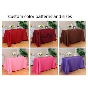 Customized Full Color Table Throw