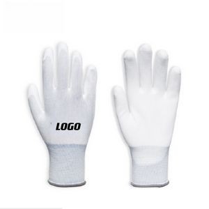PU Coated ESD Safety Work Gloves/Palm Dipped Gloves