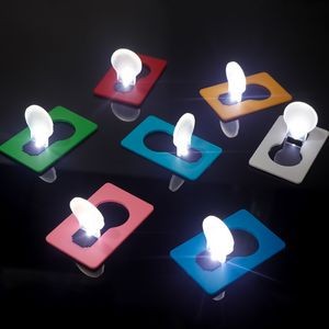 Mini Portable Card LED Bulb Night Light