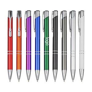 Colored Metal Press Ballpoint Pen