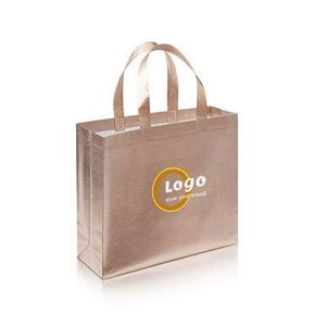 Glossy Reusable Non-Woven Stylish Foldable Grocery Bags