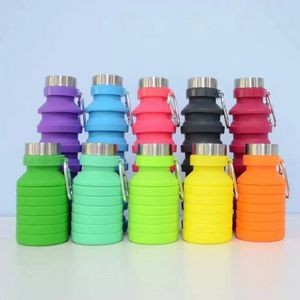 Sports Silicone Portable Foldable Water Bottle