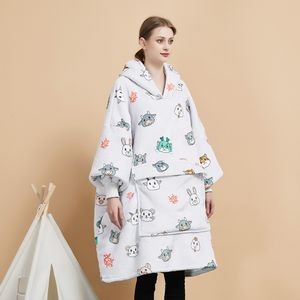 Custom Wearable Hooded Blanket
