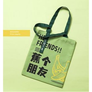 Custom Printed Eco Recycled Shopping Bag Canvas Tote Bag with Custom Logo