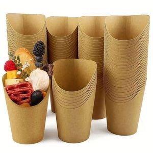 Customized Disposable French Fry Holder Cups