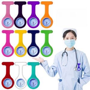 Silicone Nurse Brooch Watch