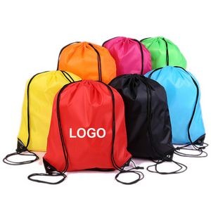 Polyester Drawstring Backpack Bag